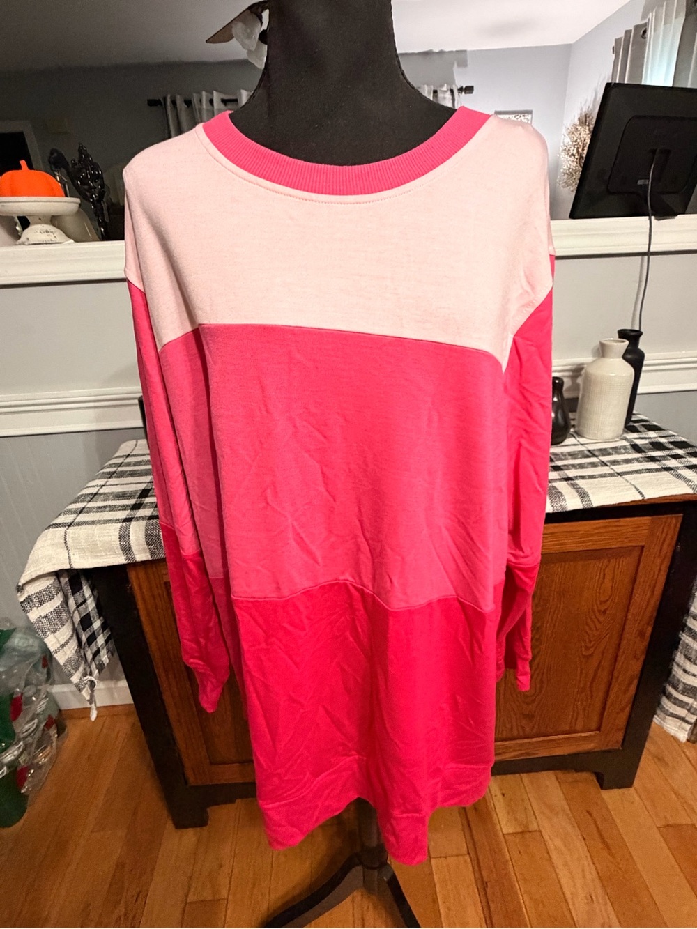 Jane & Delancey Colorblock Long  Sleeve Tunic NWT
